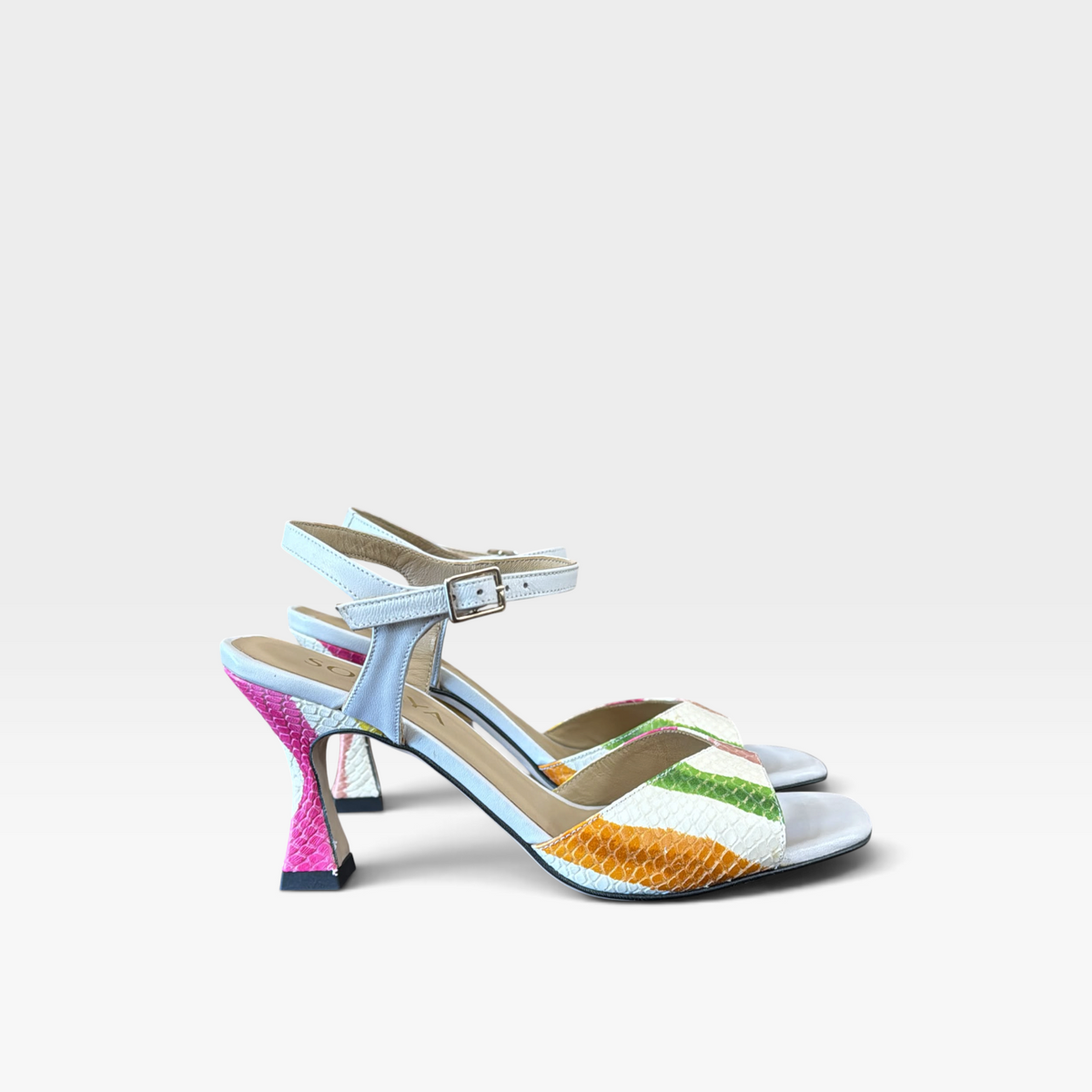 Sandalia Rigatone multi nappa nata - Soraya