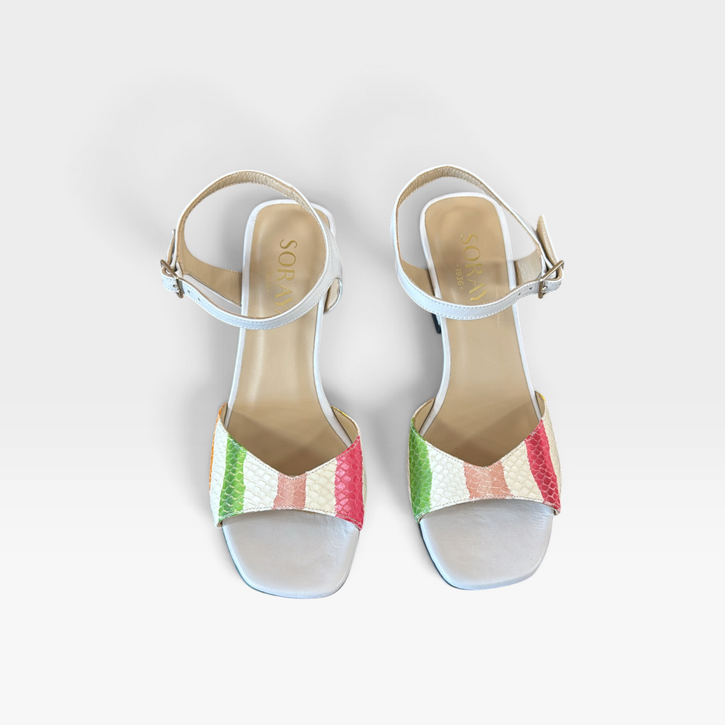 Sandalia Rigatone multi nappa nata - Soraya