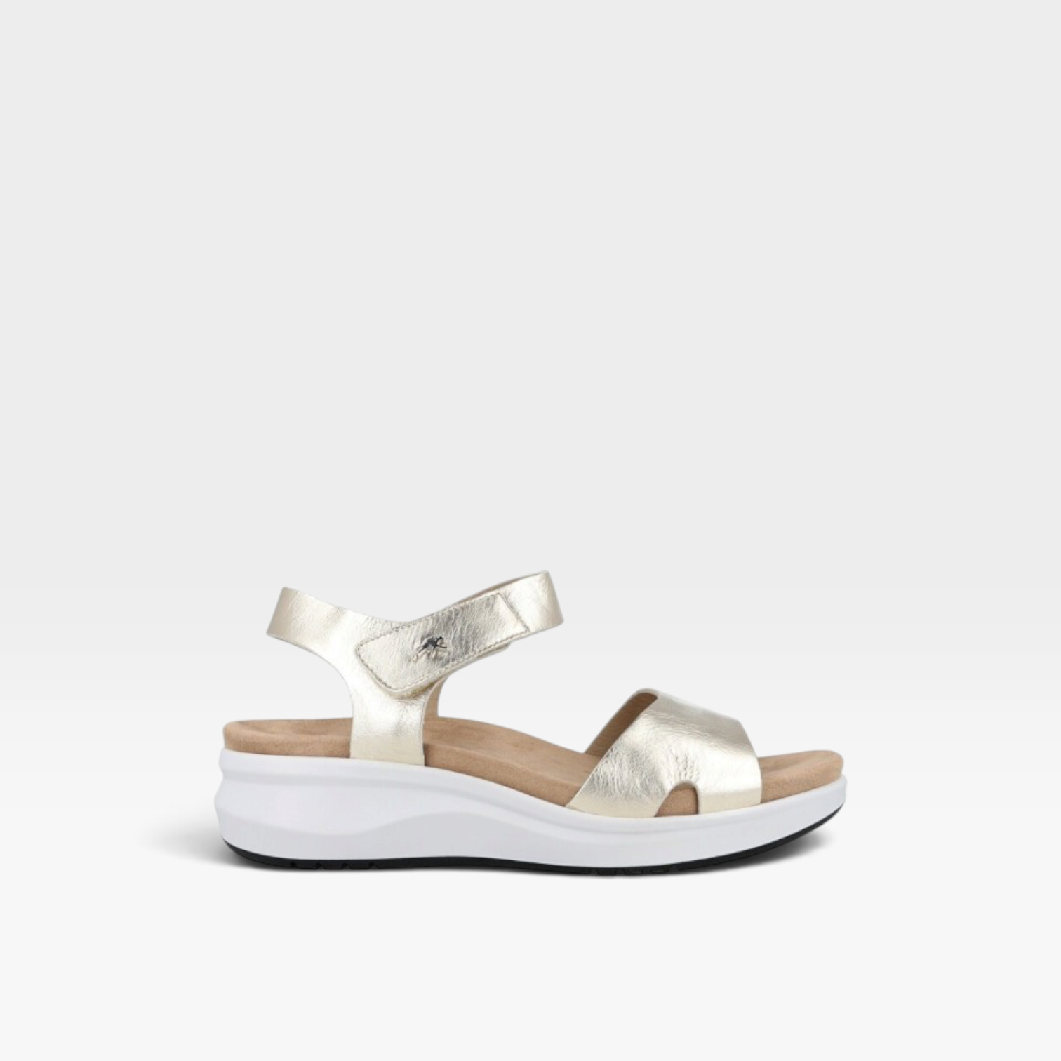 YAGON F1475 sandalia dorada - Fluchos