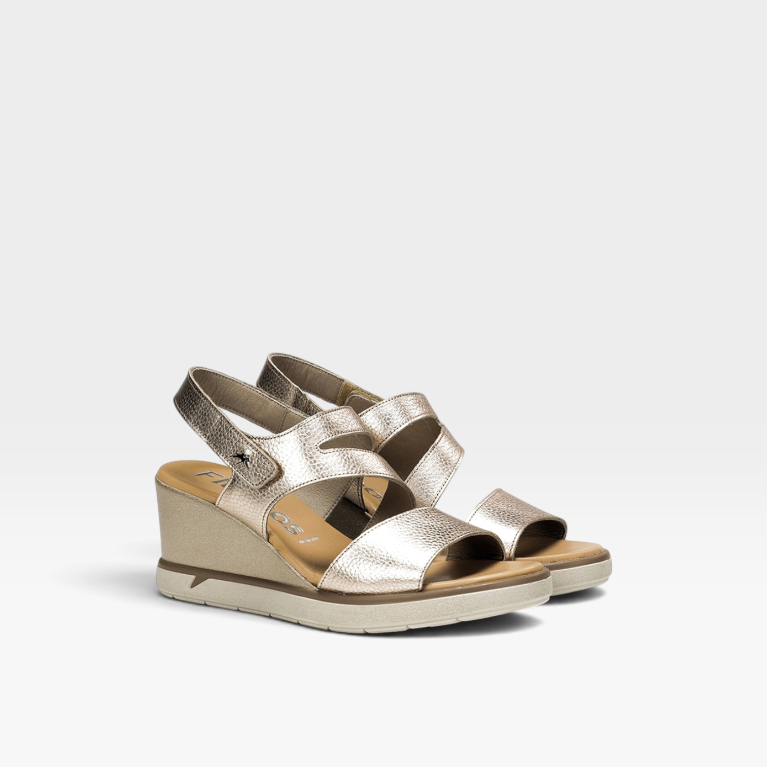 SMASH F1973 Sandalia Dorada - Fluchos