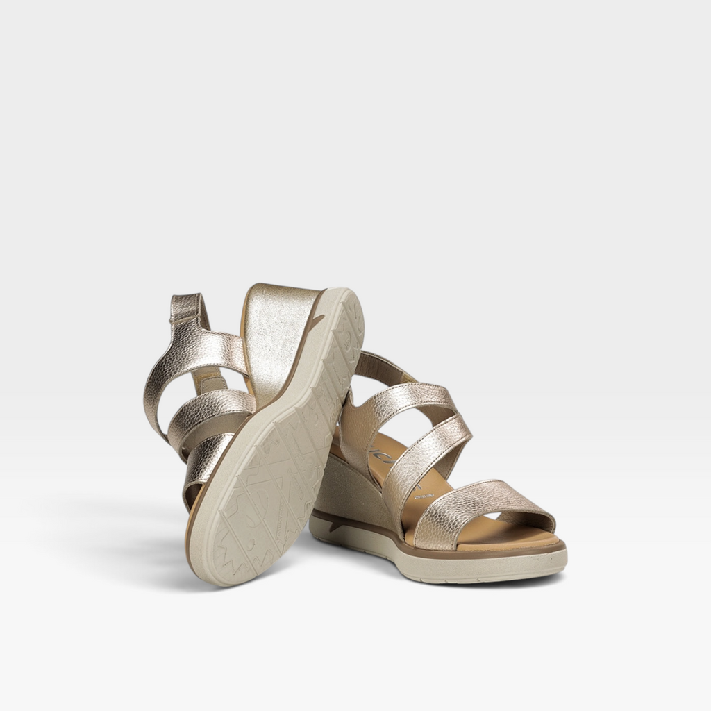 SMASH F1973 Sandalia Dorada - Fluchos