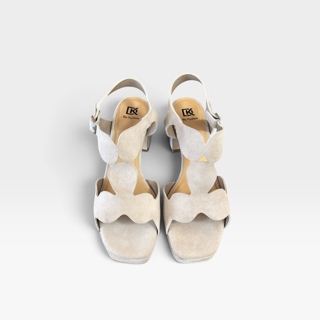 LYRA D9254 Sandalia california porcelana - Fluchos