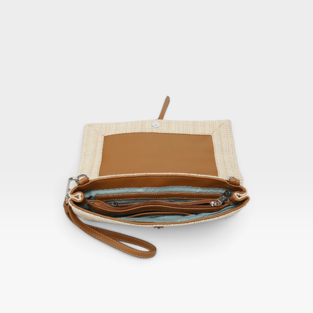 Bolso de mano Thalia beige - Pepe Moll