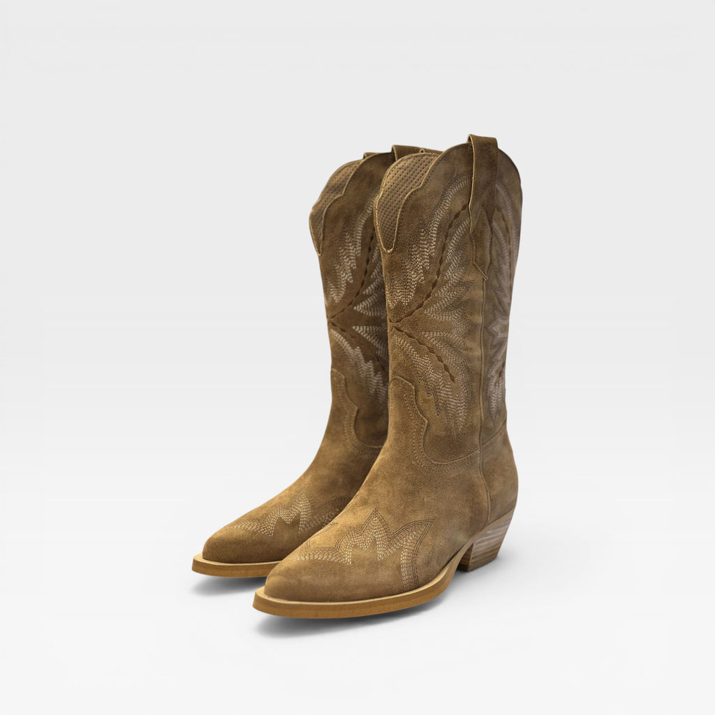 Bota Western camel de ante - Alpe
