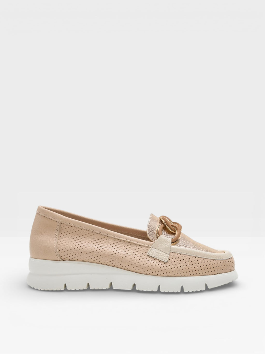 Mocasín mujer piel combinada - 24horas