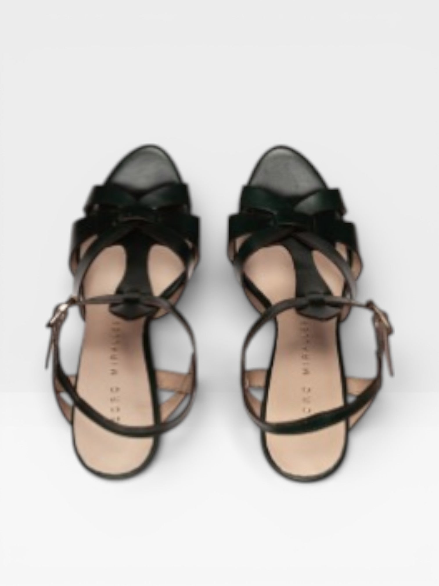 Sandalias Tacón Copenhague verde - Pedro Miralles