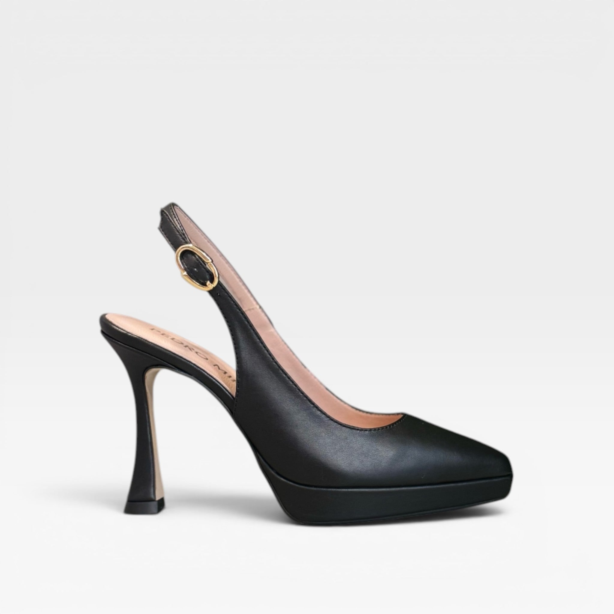 Zapatos Tacón rena negro - Pedro Miralles