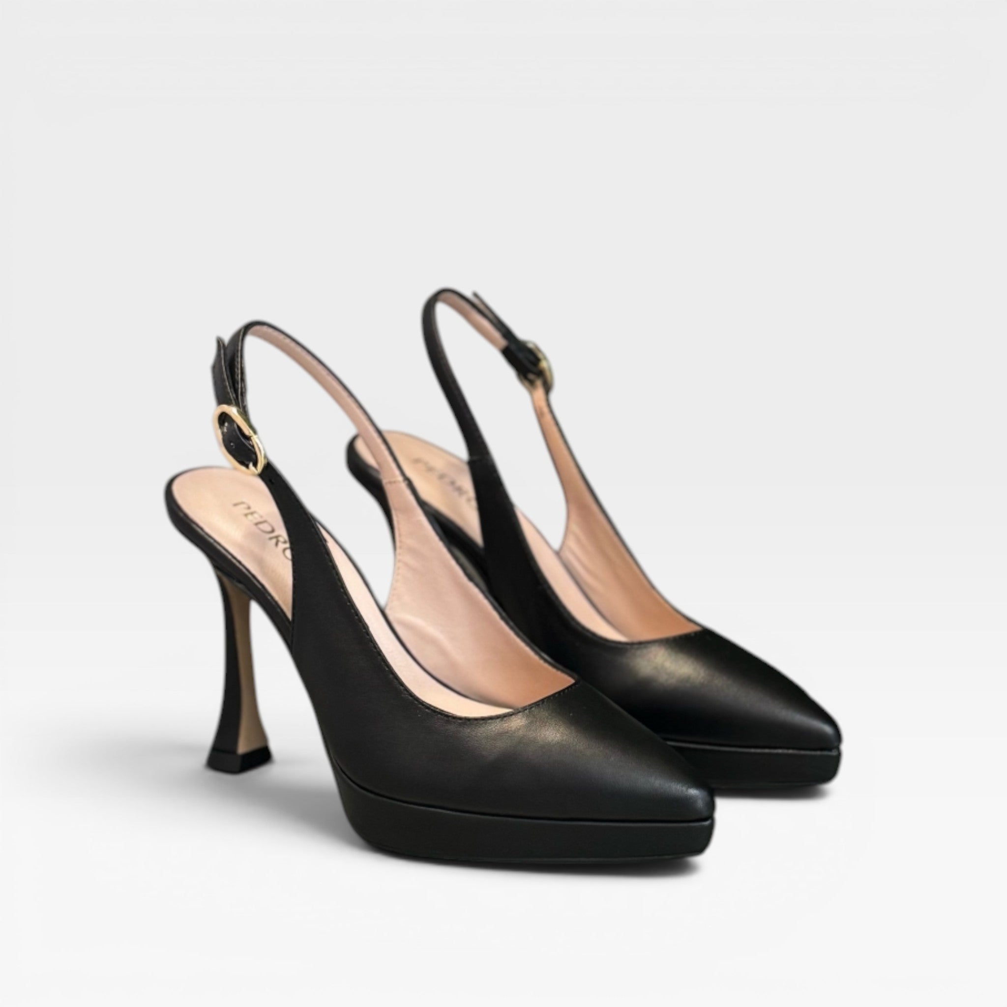 Zapatos Tacón rena negro - Pedro Miralles