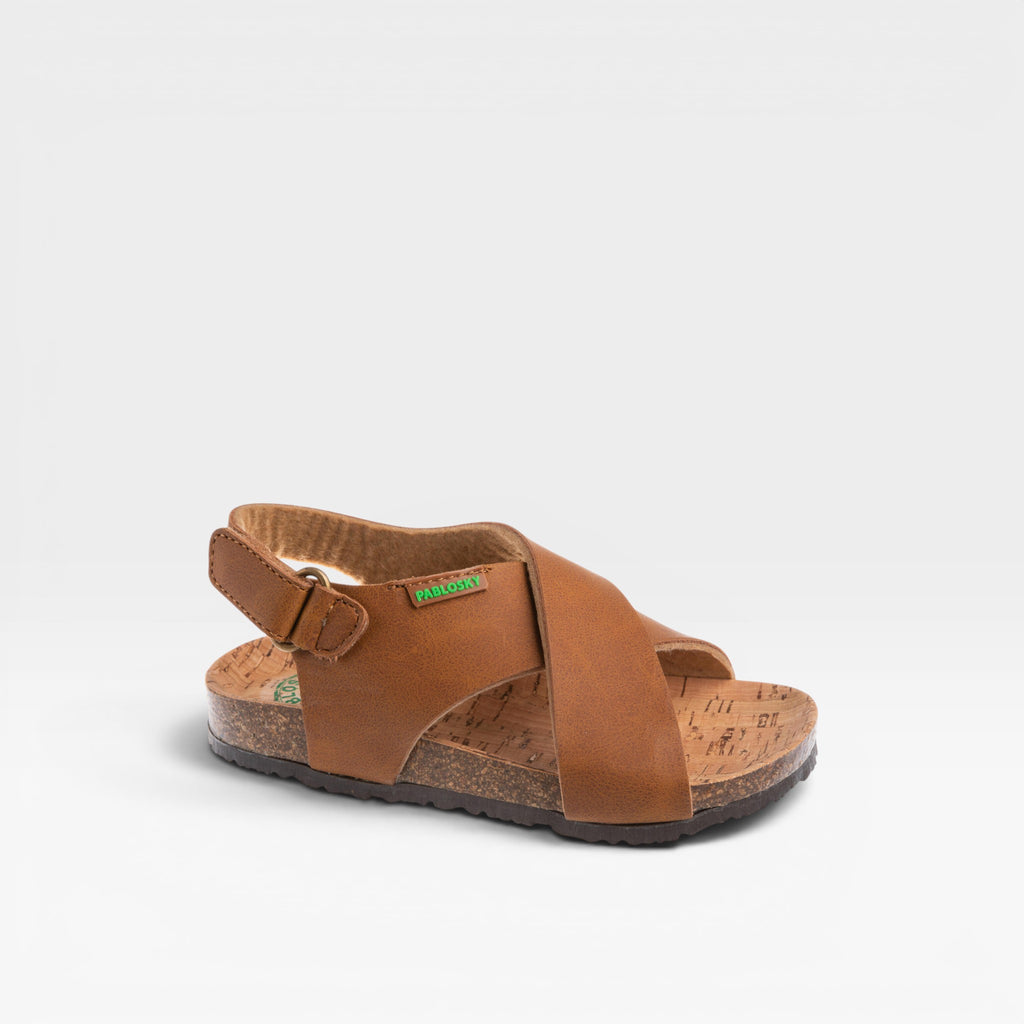 Sandalias deportiva de Niño en Marrón - Pablosky