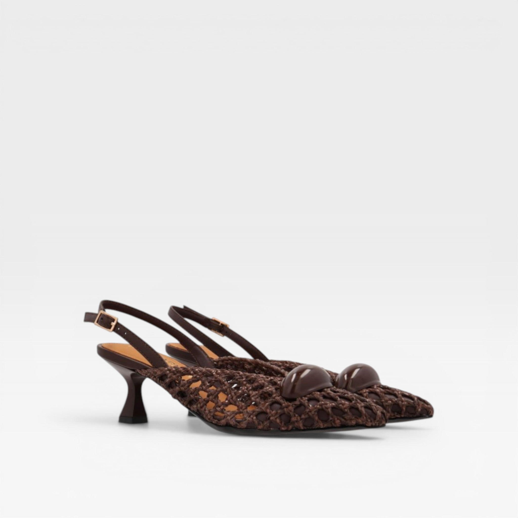 Zapatos de Tacón Swan Marrón- Noa Harmon