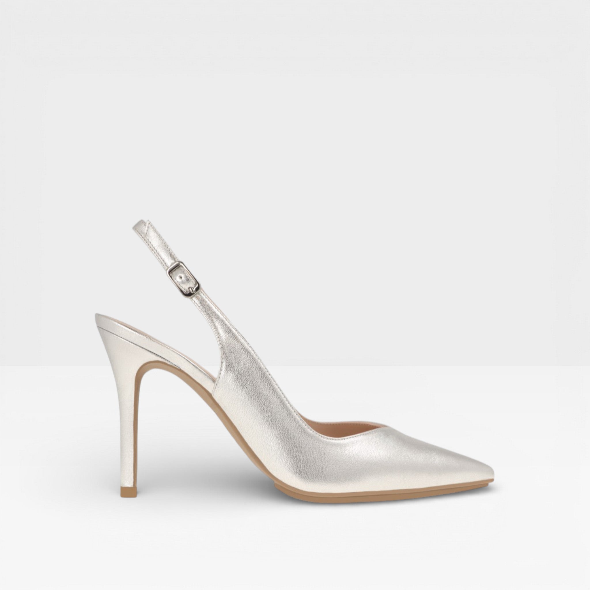 Zapaton de Salón Raiane-Go Plateados - Lodi