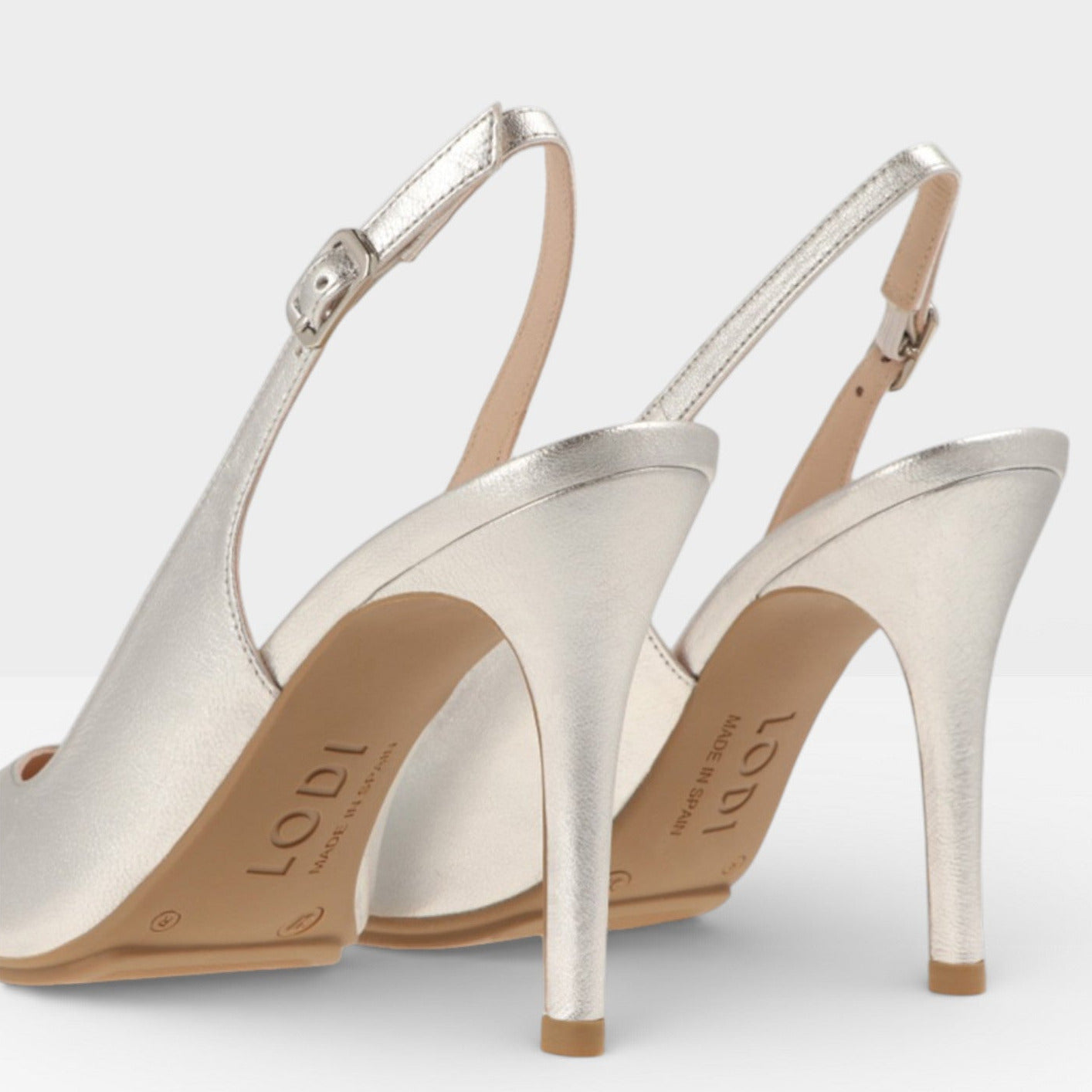 Zapaton de Salón Raiane-Go Plateados - Lodi