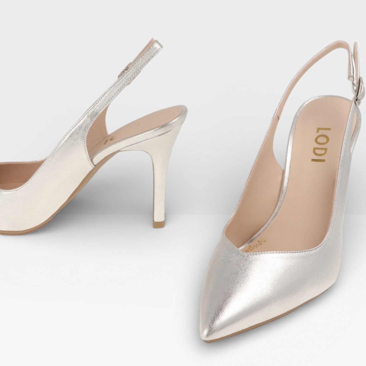 Zapaton de Salón Raiane-Go Plateados - Lodi