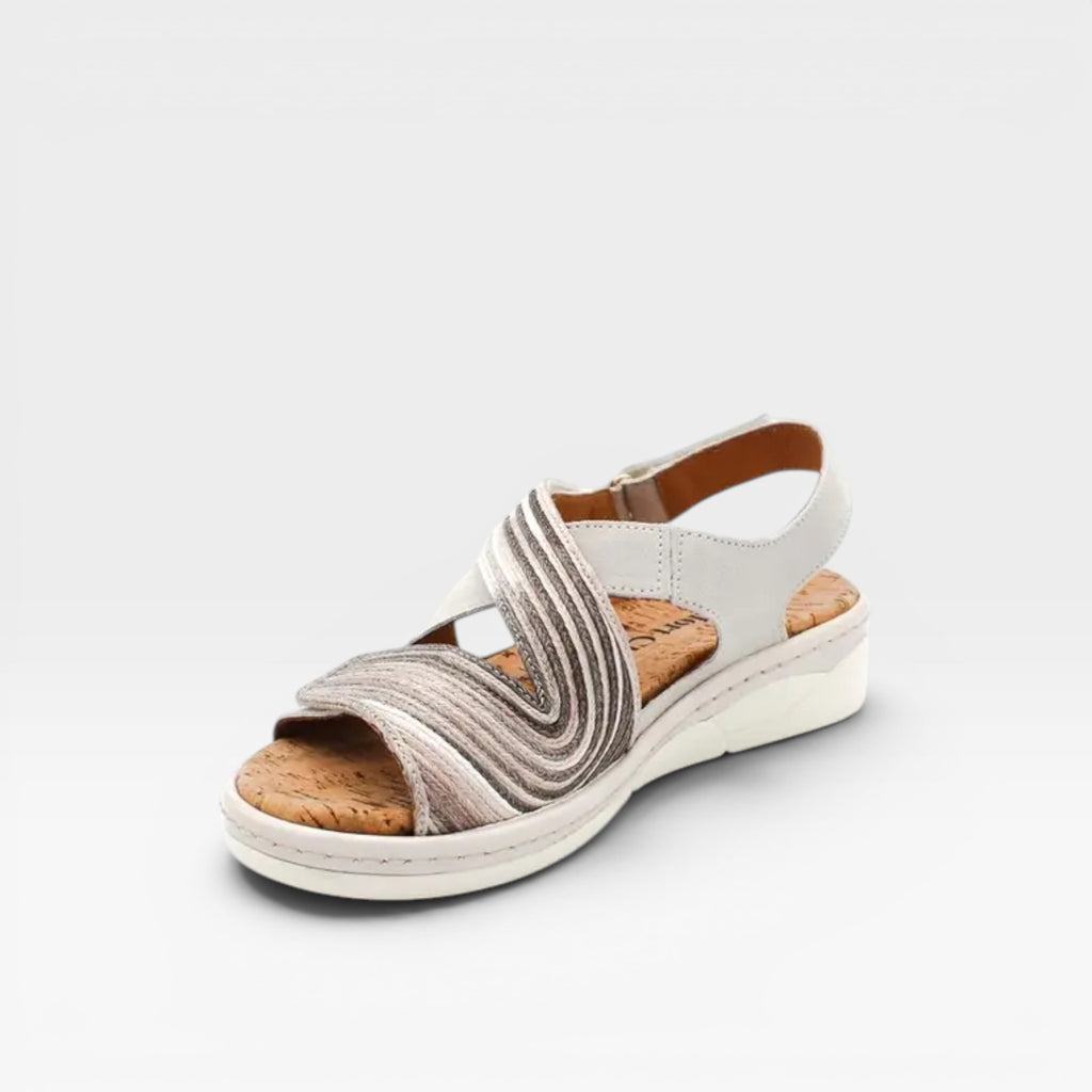 Sandalia ajustable 5125 Hielo - Comfort Class