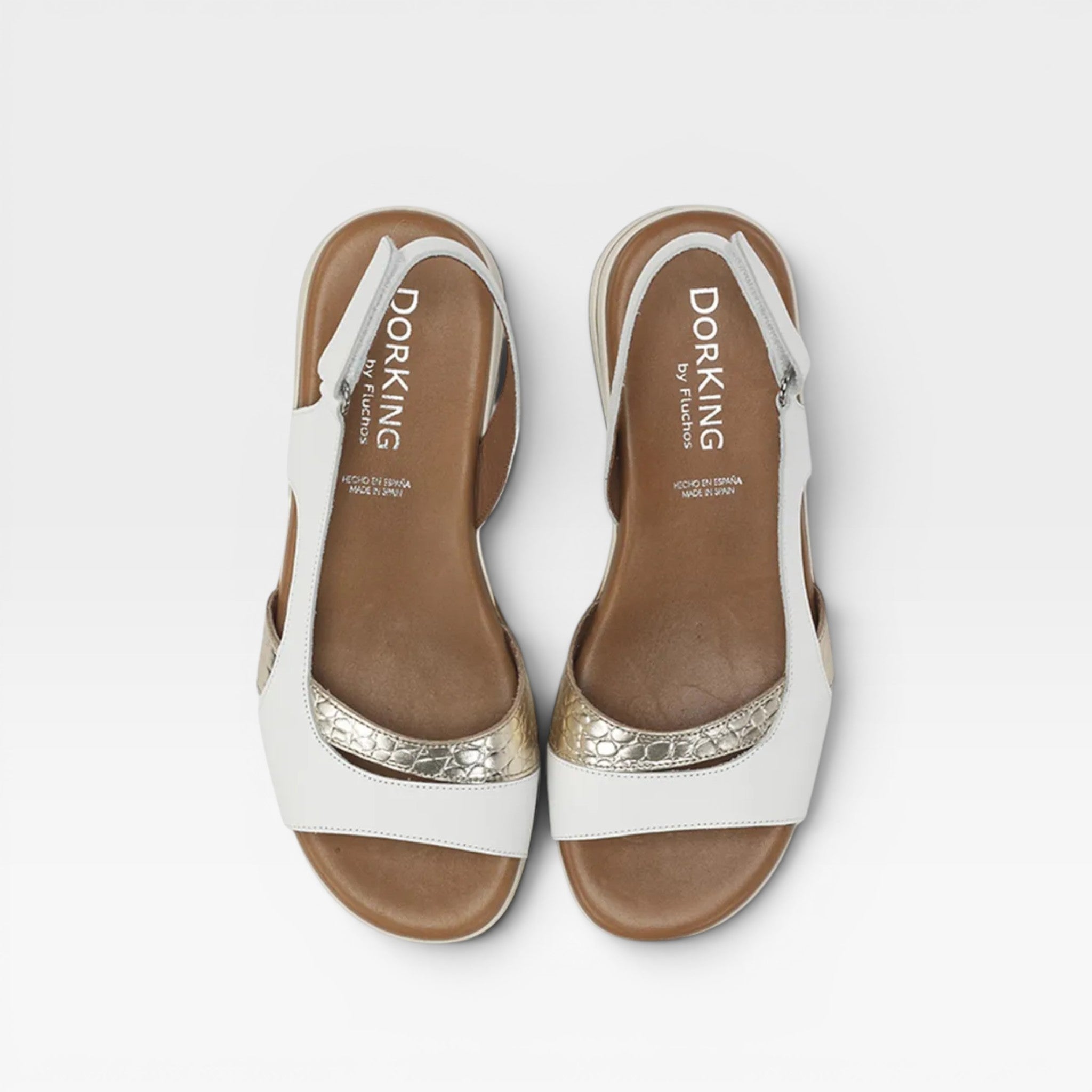 Sandalia plana Dorking Leza D9689 - Fluchos