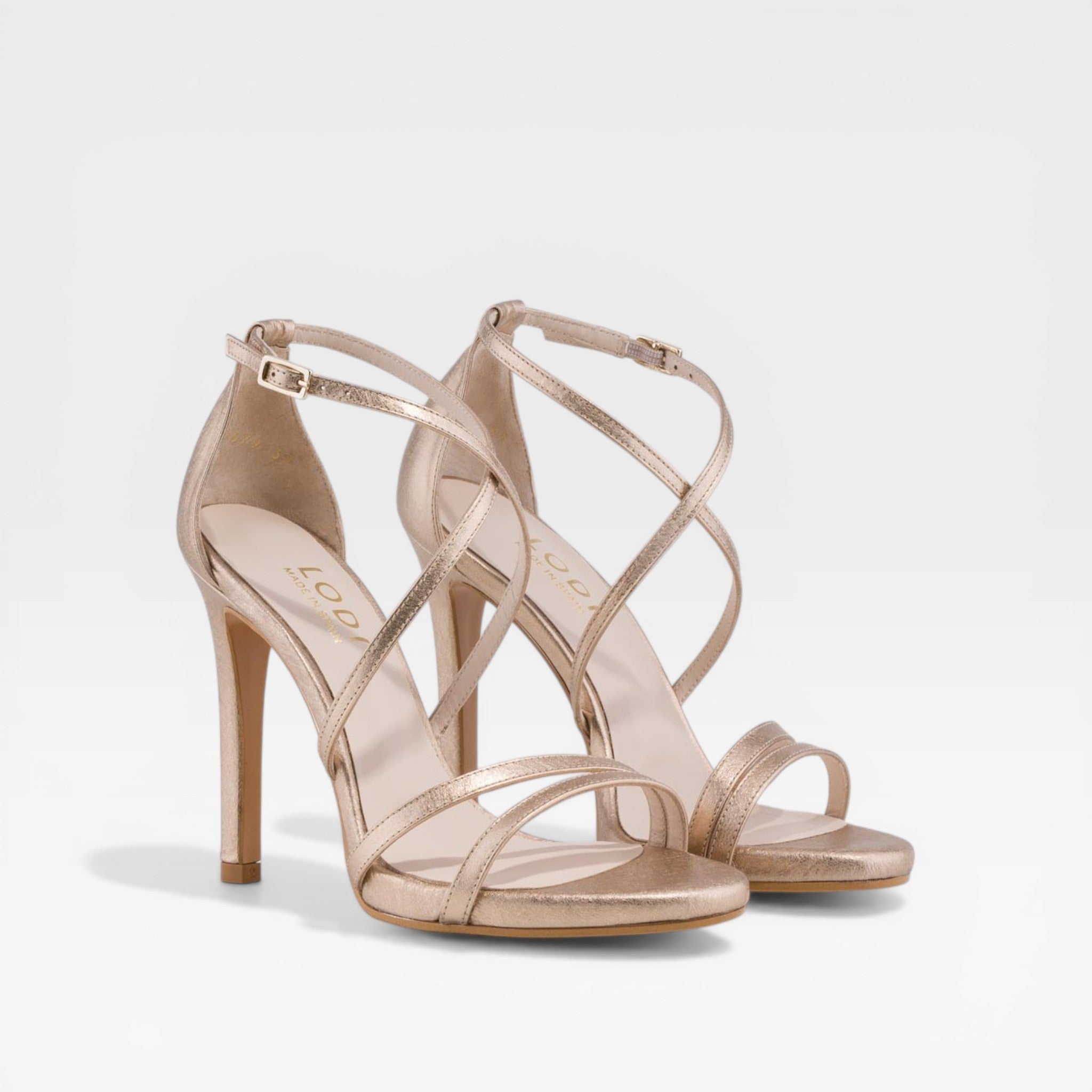 Sandalias Doradas YURIKO-X - Lodi
