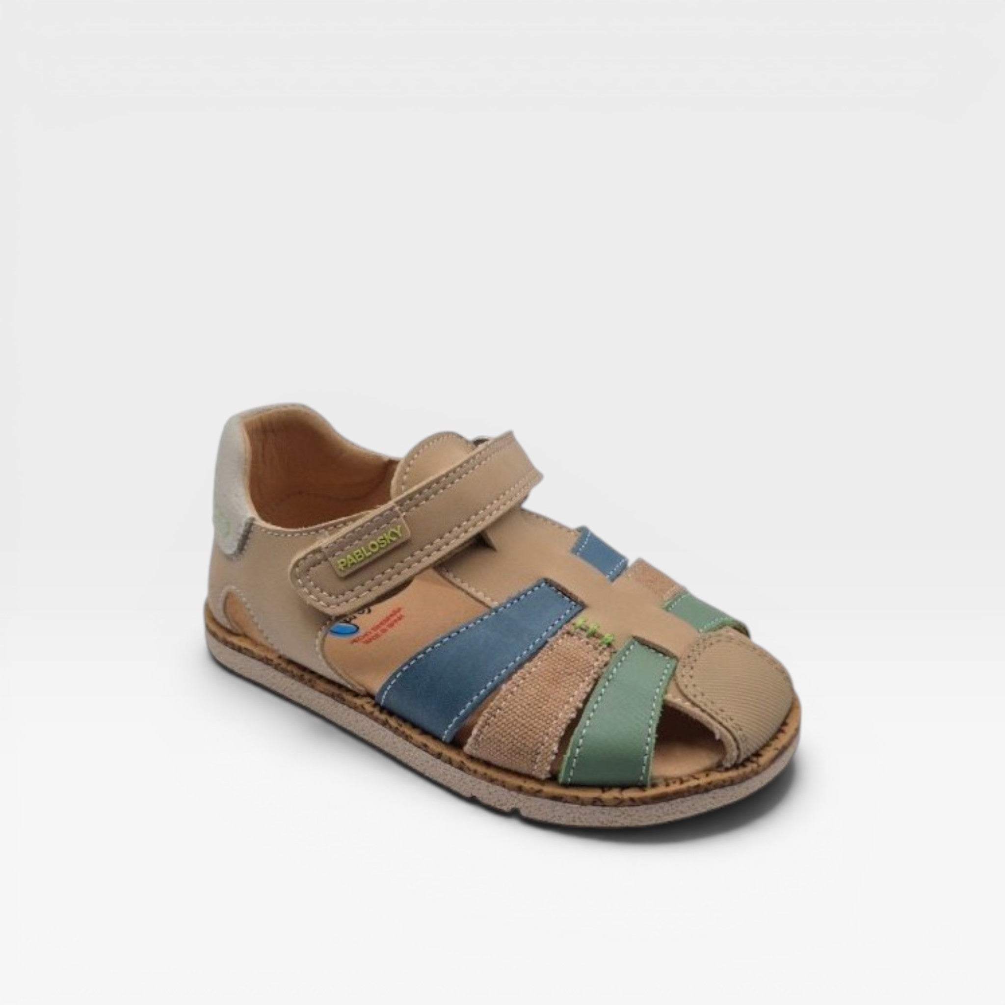 Sandalias de piel puntera cerrada - Pablosky