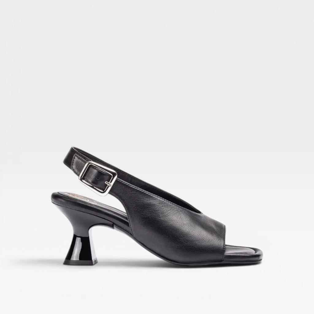 Sandalias Tacón Peep-toe destalonado  - Unisa