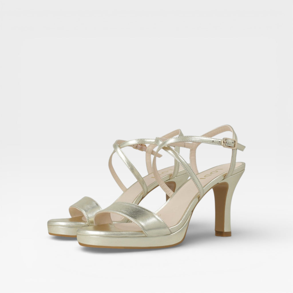 Sandalias Doradas Lesera - Lodi