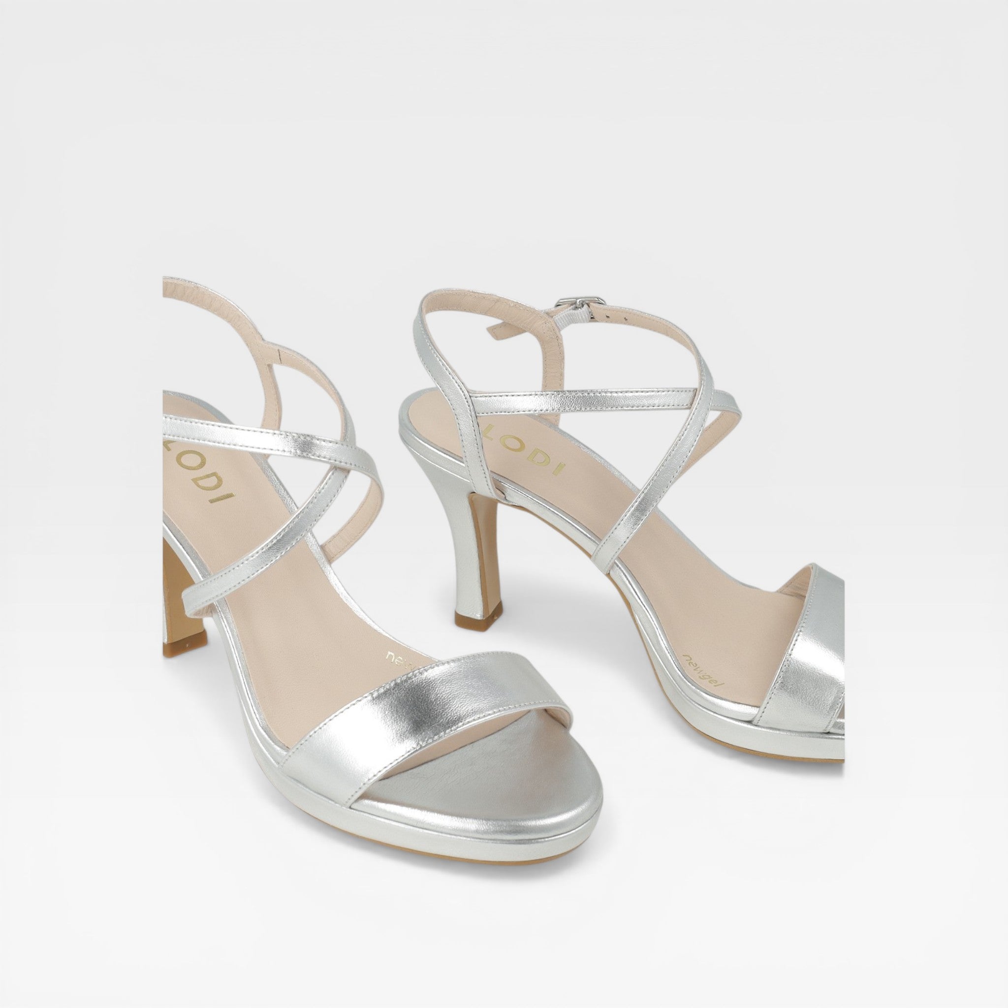 Sandalias Plata  Lesera - Lodi
