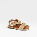 Sandalias planas rafia - Mustang