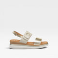 Sandalia cuña velcro - Repo