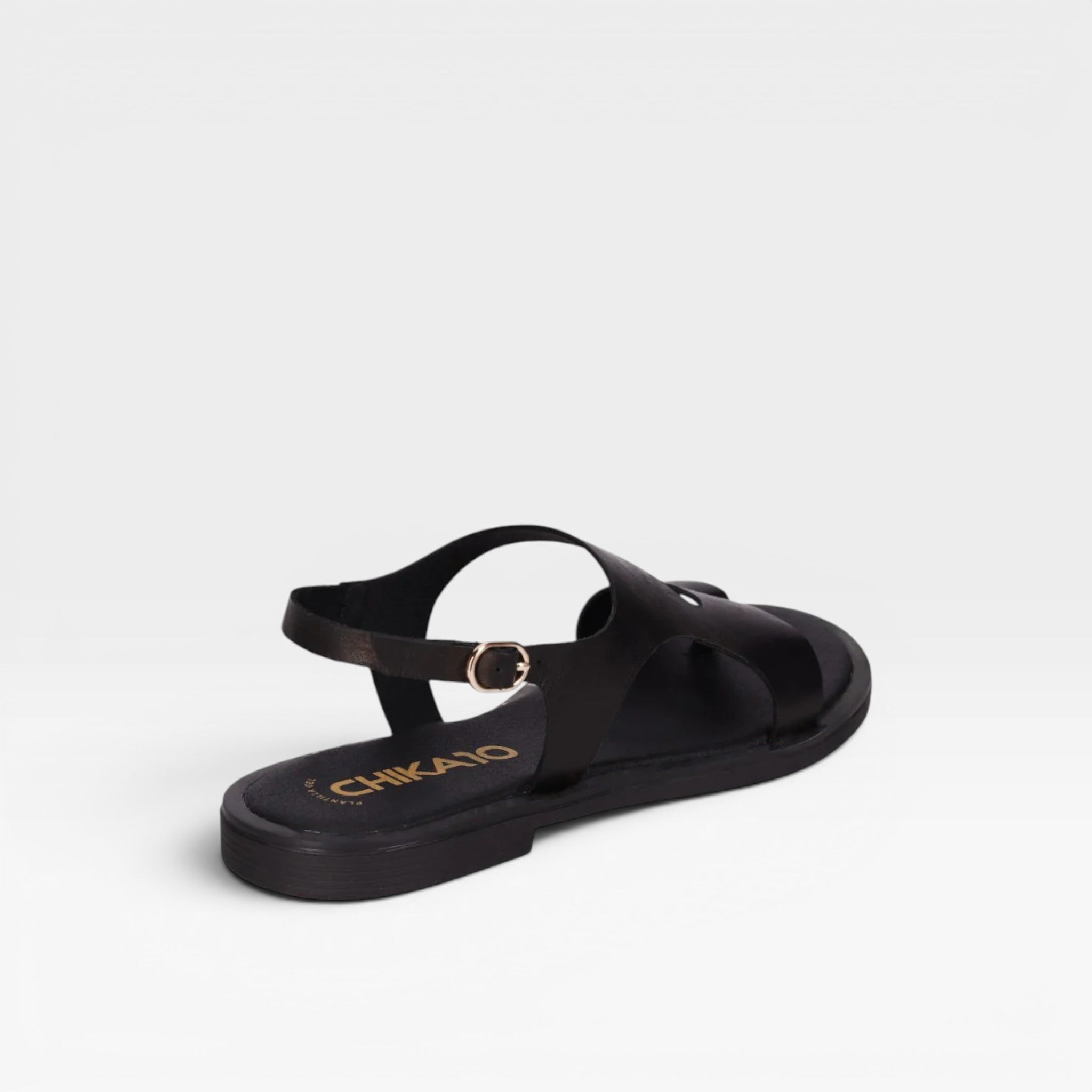 Sandalias Piel de Mujer Leather Plano MUSAKA 29- Chika10