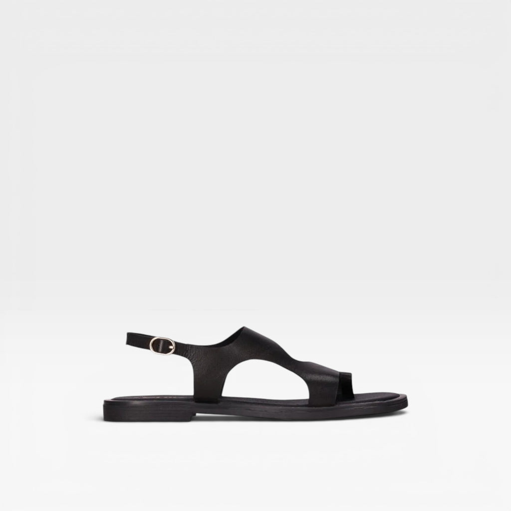 Sandalias Piel de Mujer Leather Plano MUSAKA 29- Chika10