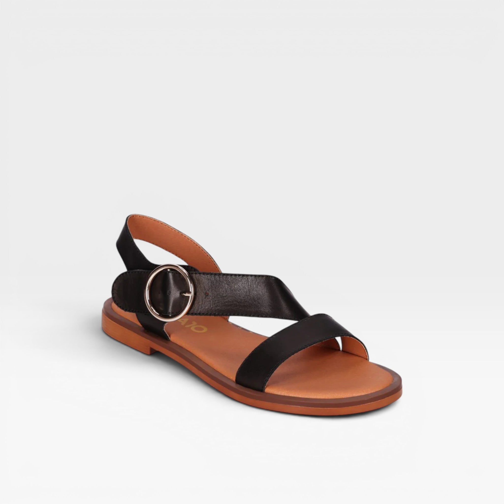 Sandalias Piel de Mujer  Leather Plano MUSAKA 30 - Chika10