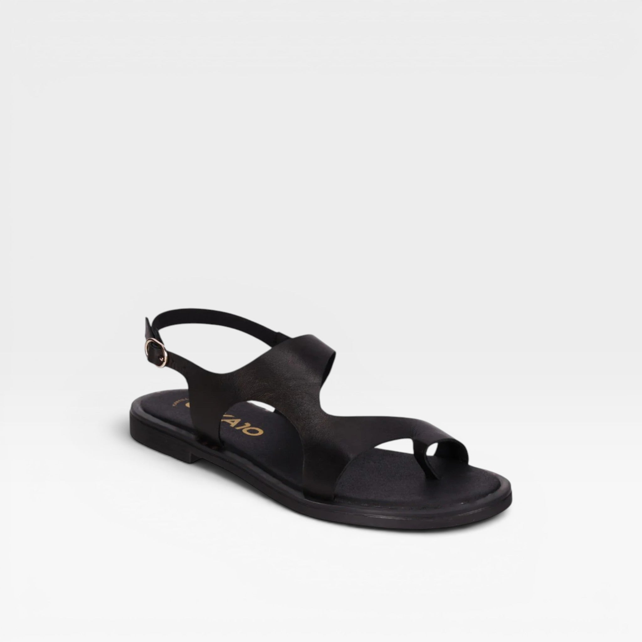 Sandalias Piel de Mujer Leather Plano MUSAKA 29- Chika10