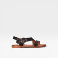 Sandalias Piel de Mujer  Leather Plano MUSAKA 30 - Chika10