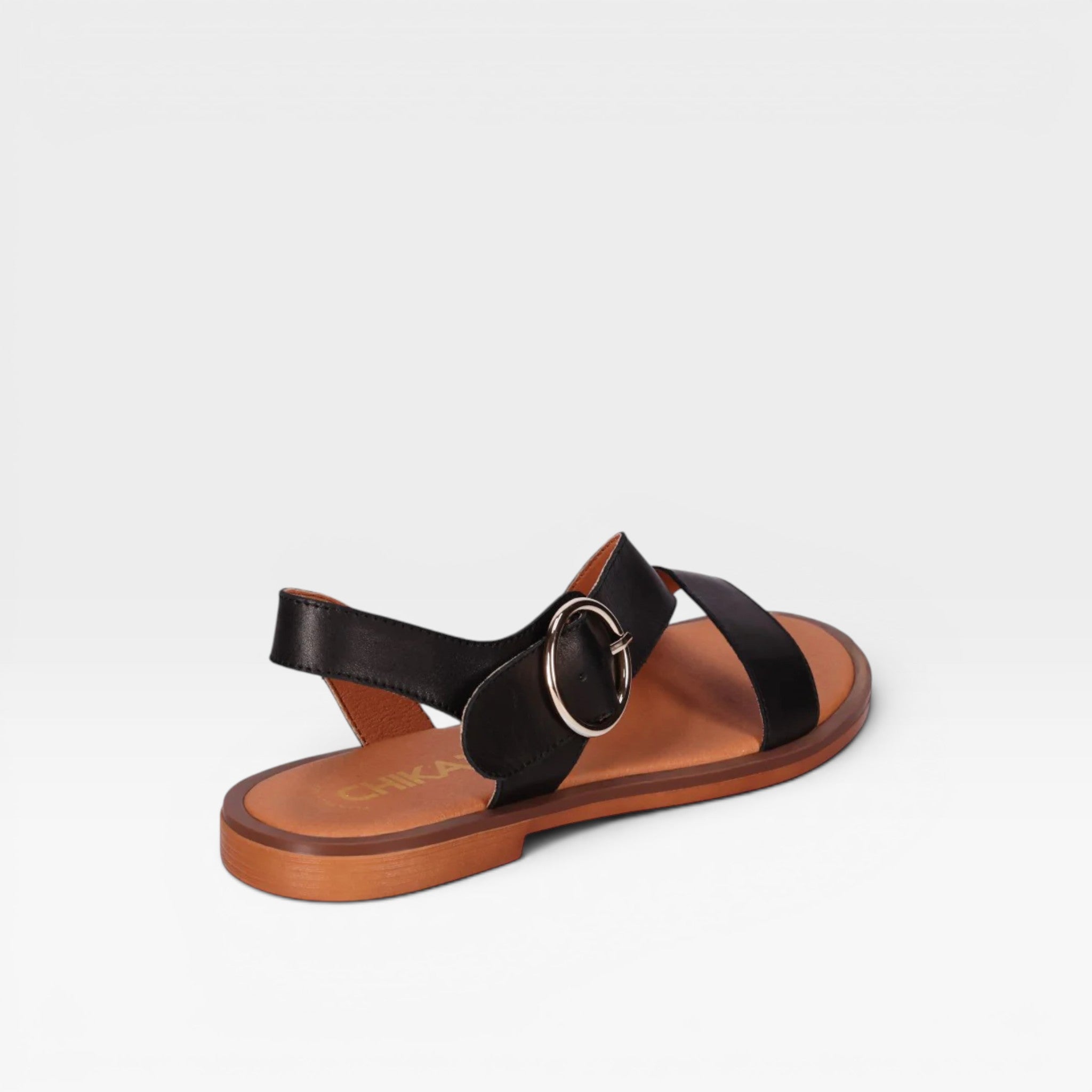 Sandalias Piel de Mujer  Leather Plano MUSAKA 30 - Chika10