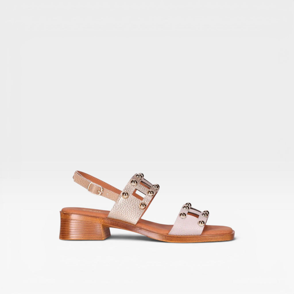 Sandalias Piel de Mujer  Leather Plano MUSAKA 30 - Chika10