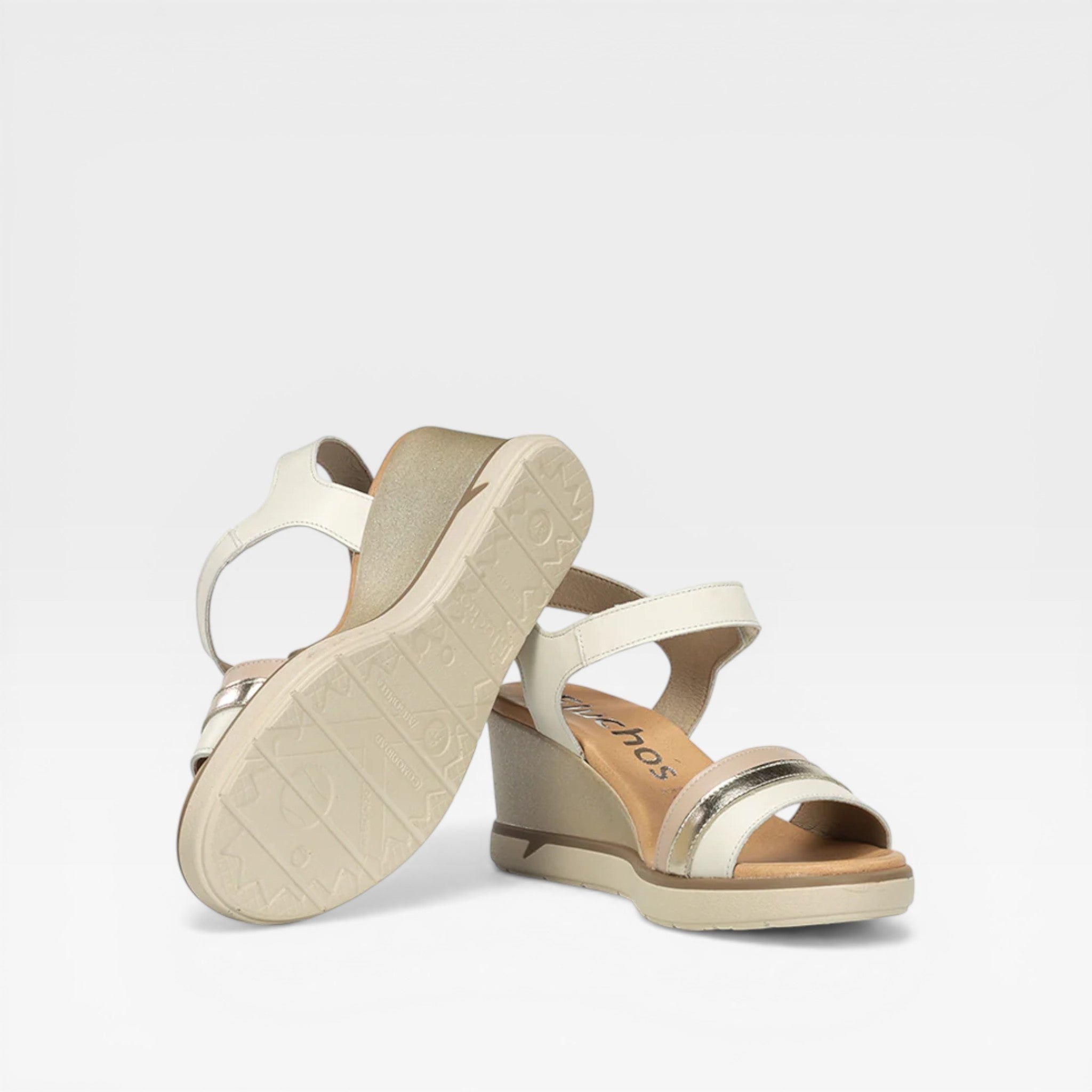 Sandalia blanca SMASH F2390  - Fluchos