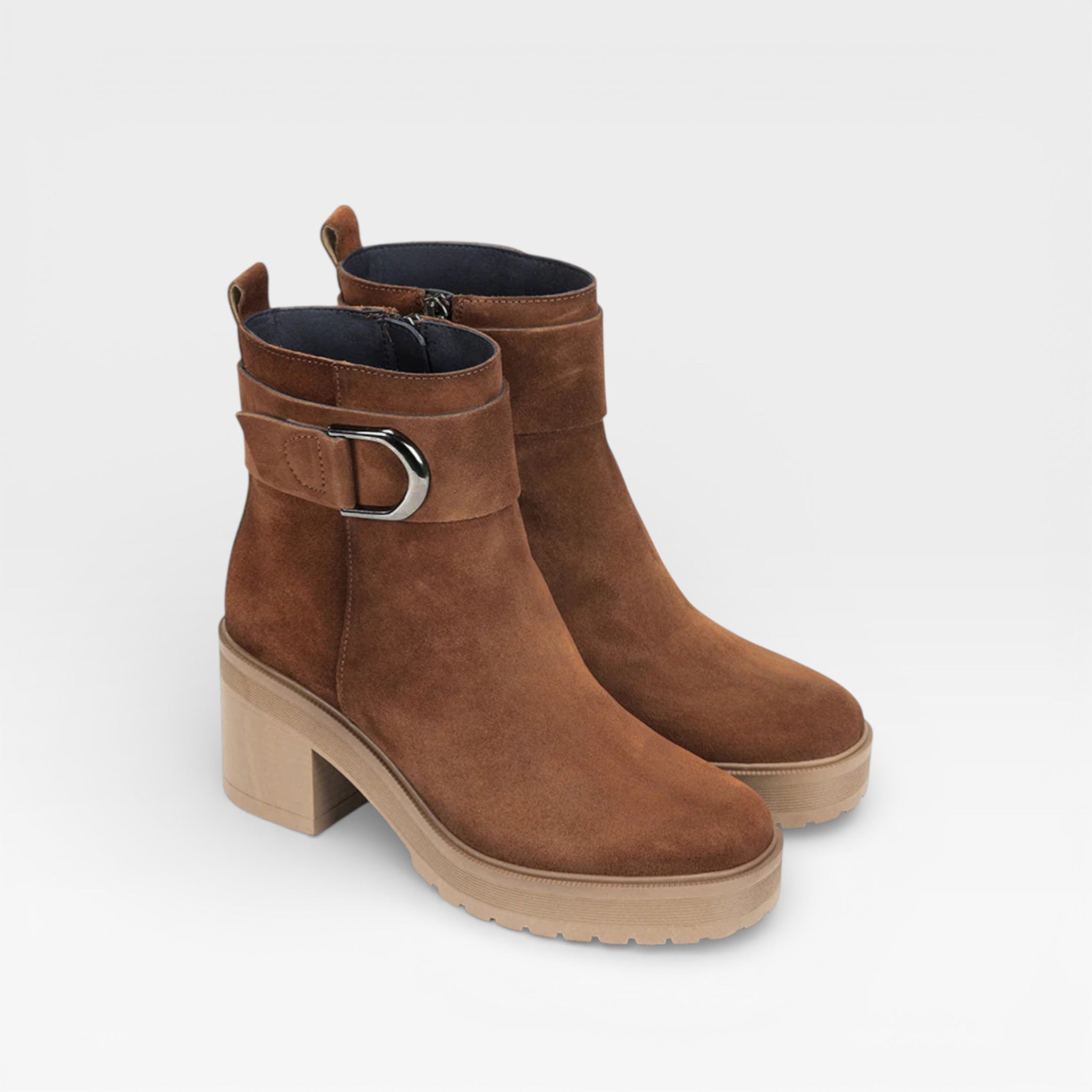 Botín Marrón Sarah D9573 - Fluchos