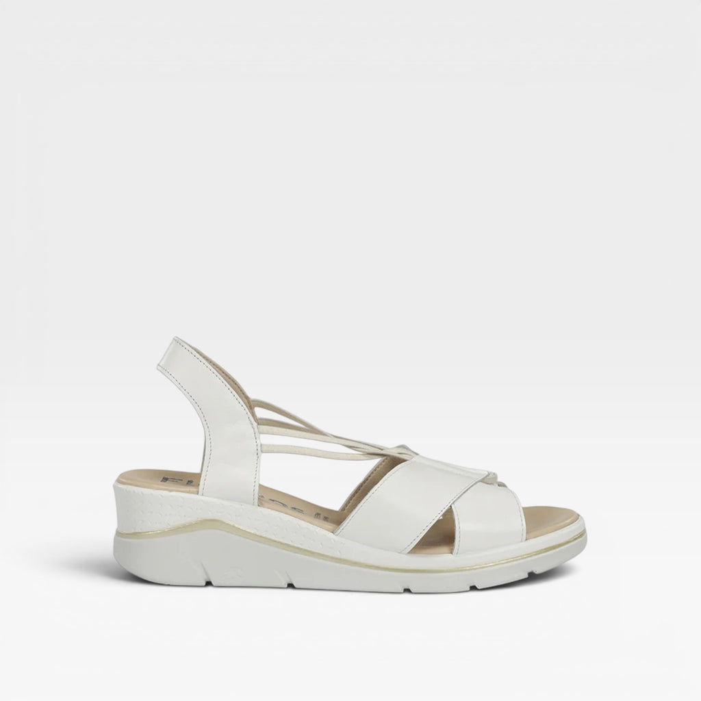 Sandalia blanca FIRE F2429   - Fluchos