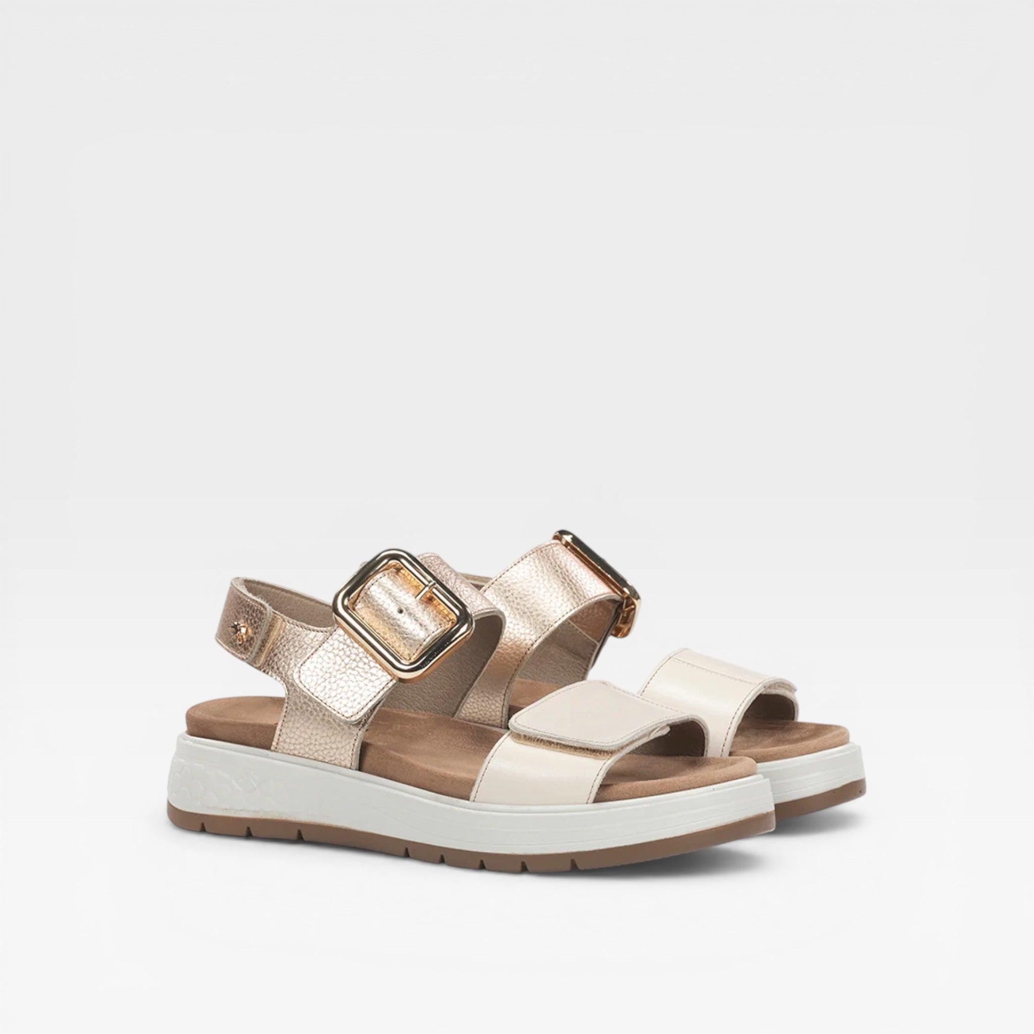 Sandalia blanca STREET F2166  - Fluchos