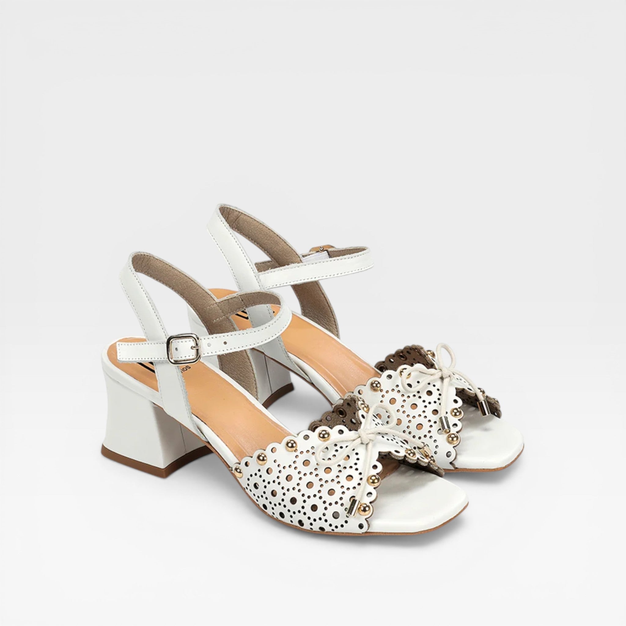 Sandalia tacón LARUS D9457  - Fluchos