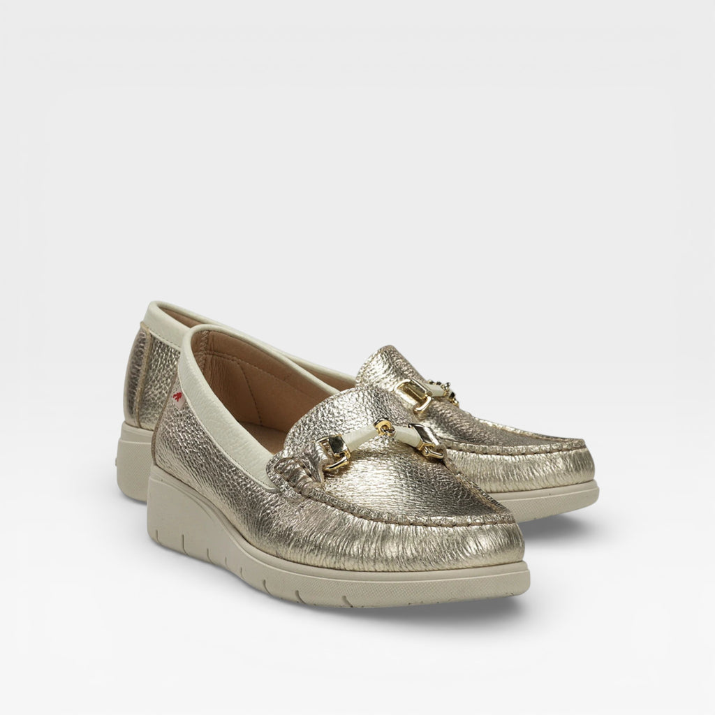 Mocasín Dorado Fluvia F2421 - Fluchos