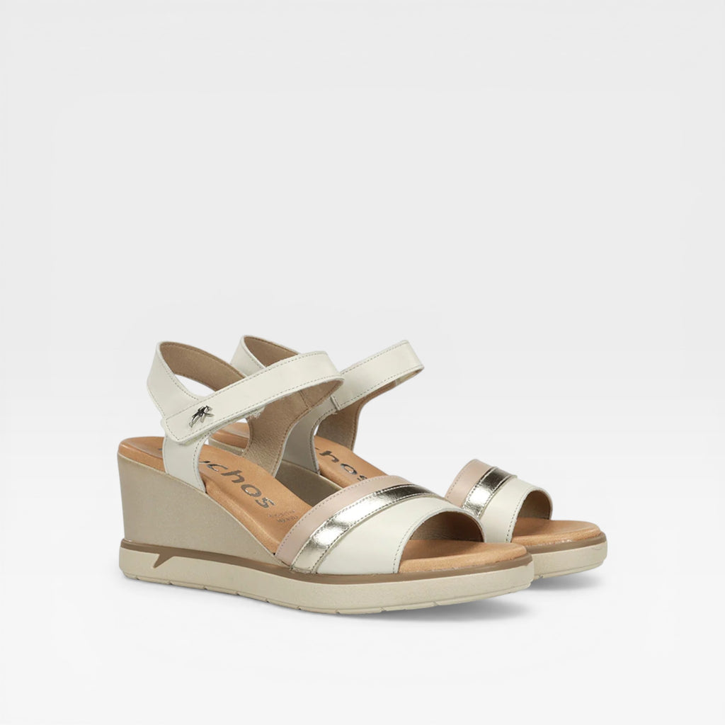 Sandalia blanca SMASH F2390  - Fluchos