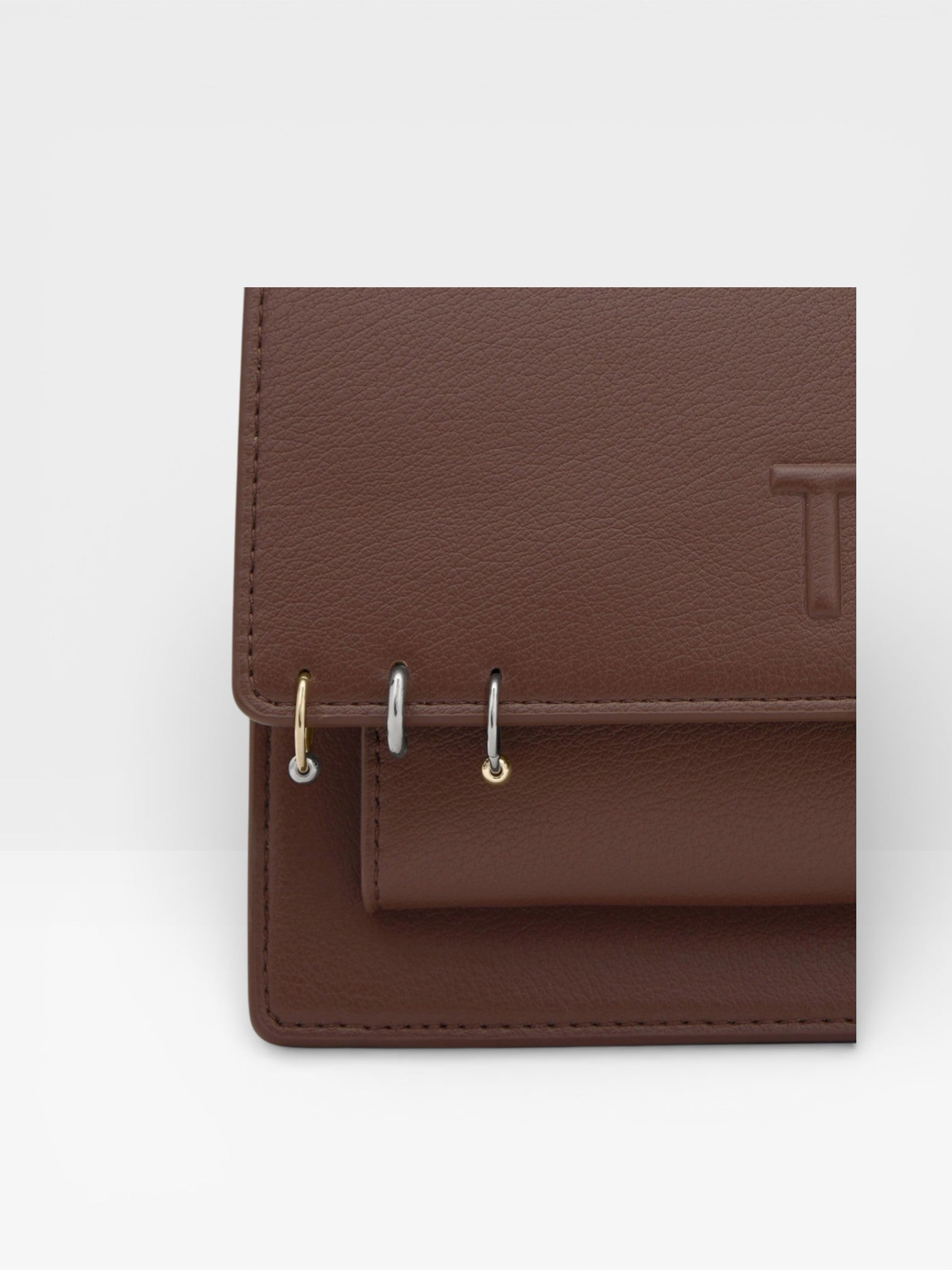 Bandolera mediana marrón Audree earrings - TOUS