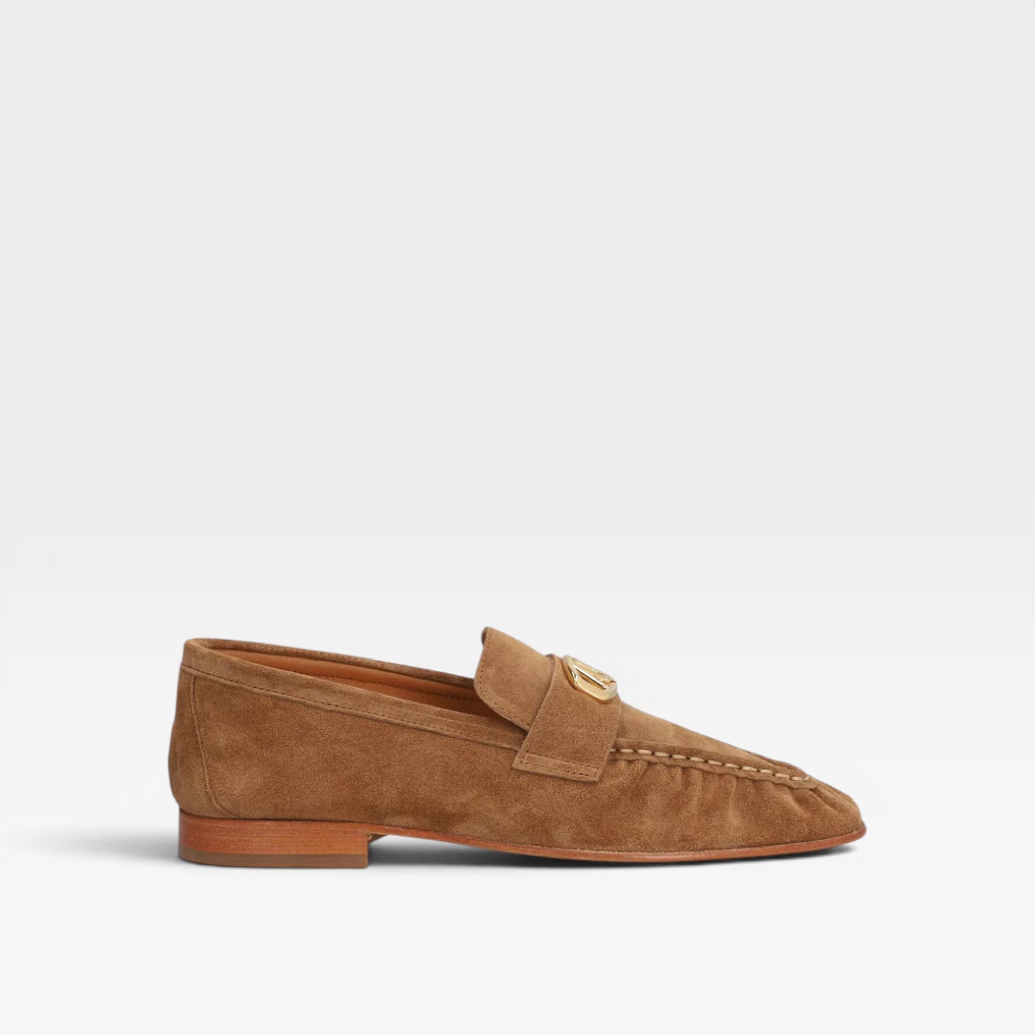 Mocasines planos de mujer de piel baby silk  - Alpe