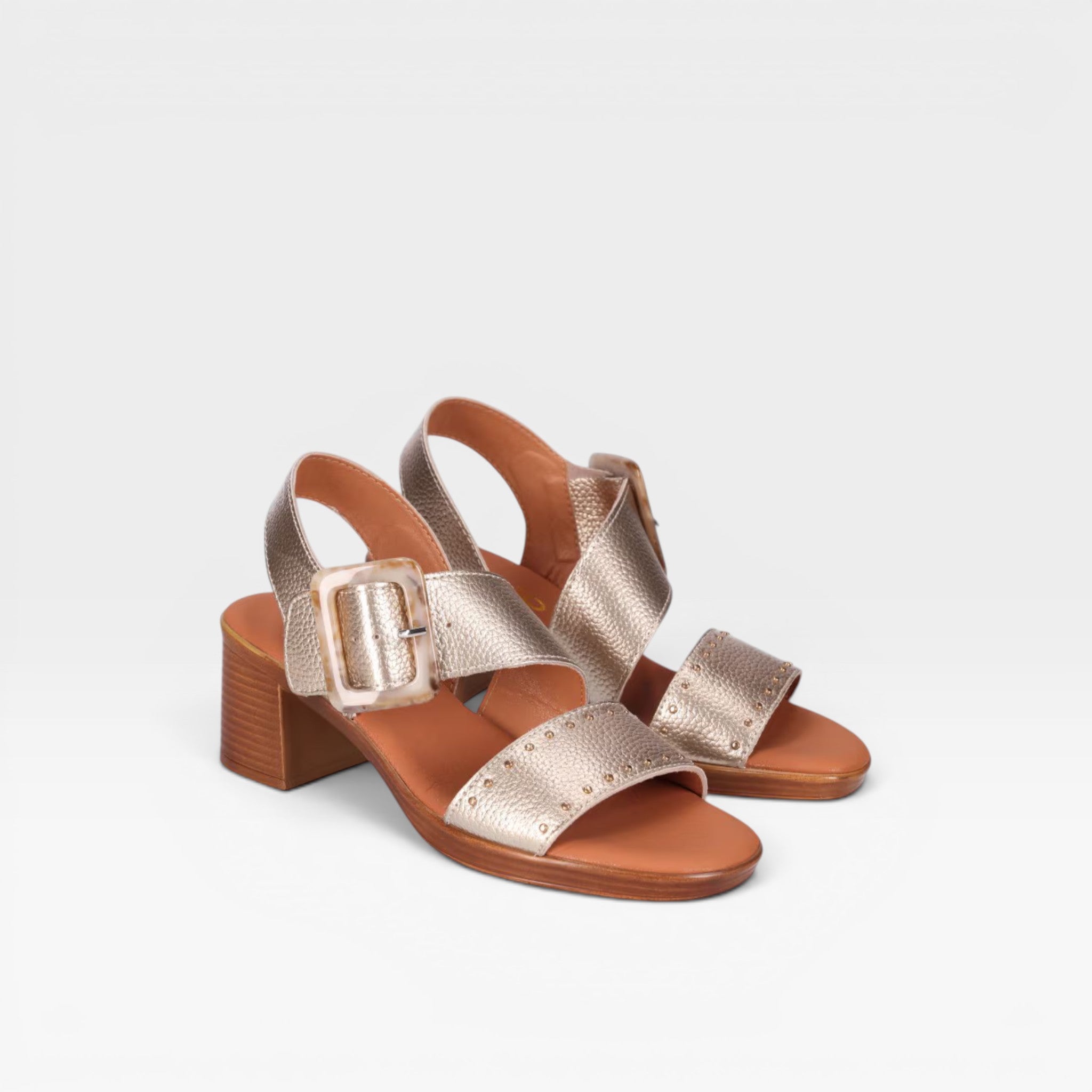 Sandalias Piel de Mujer  Leather Plano MUSAKA 30 - Chika10