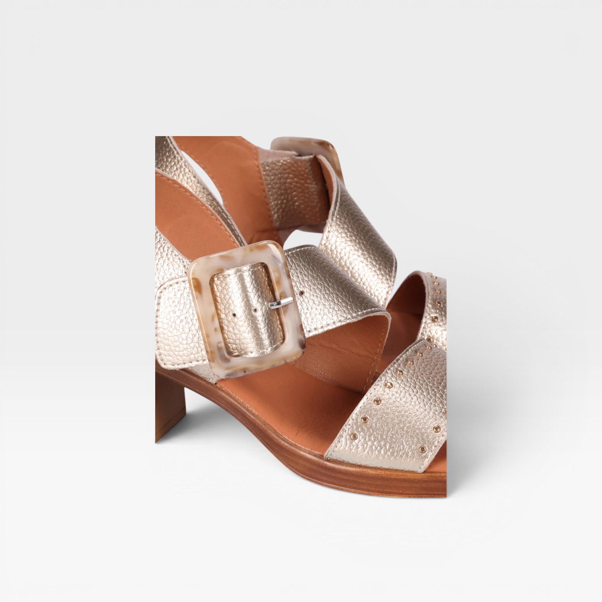 Sandalias Piel de Mujer  Leather Plano MUSAKA 30 - Chika10
