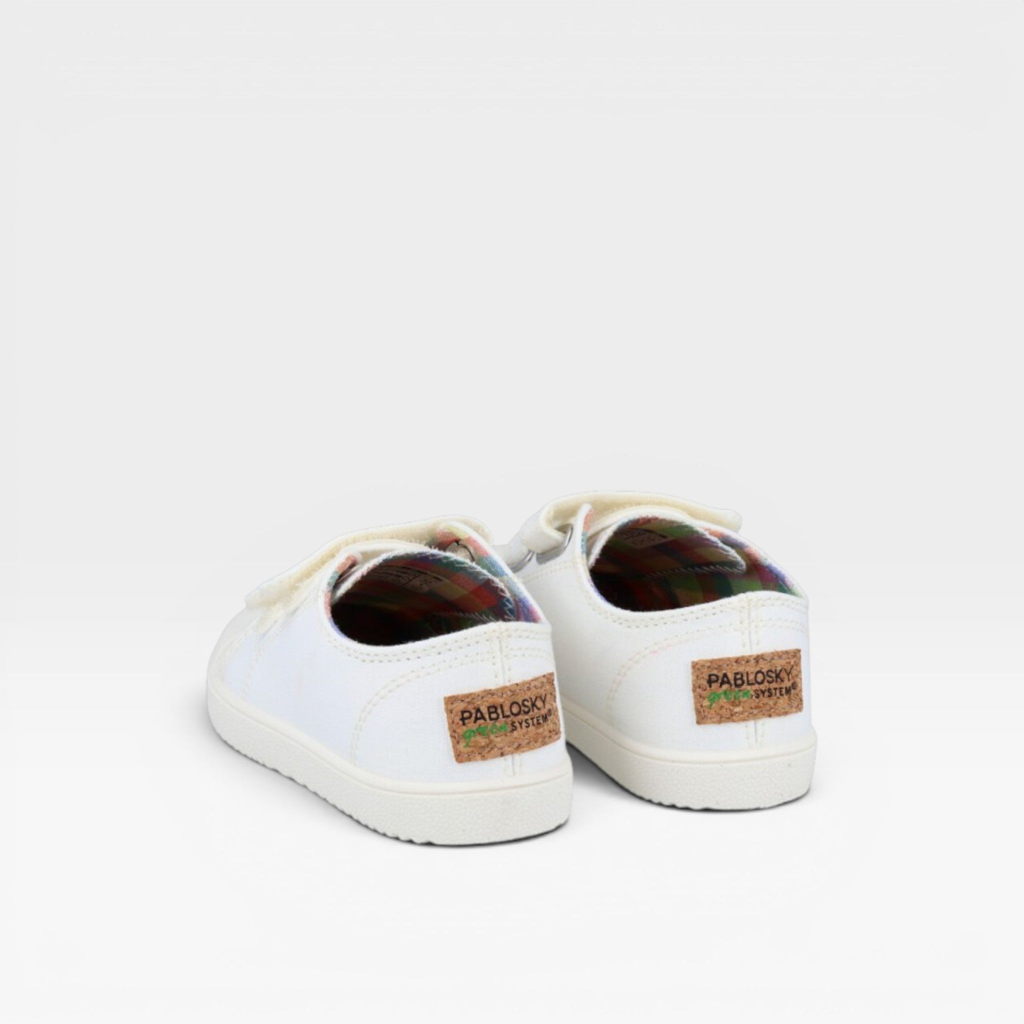 LONA blanca velcro  - Pablosky
