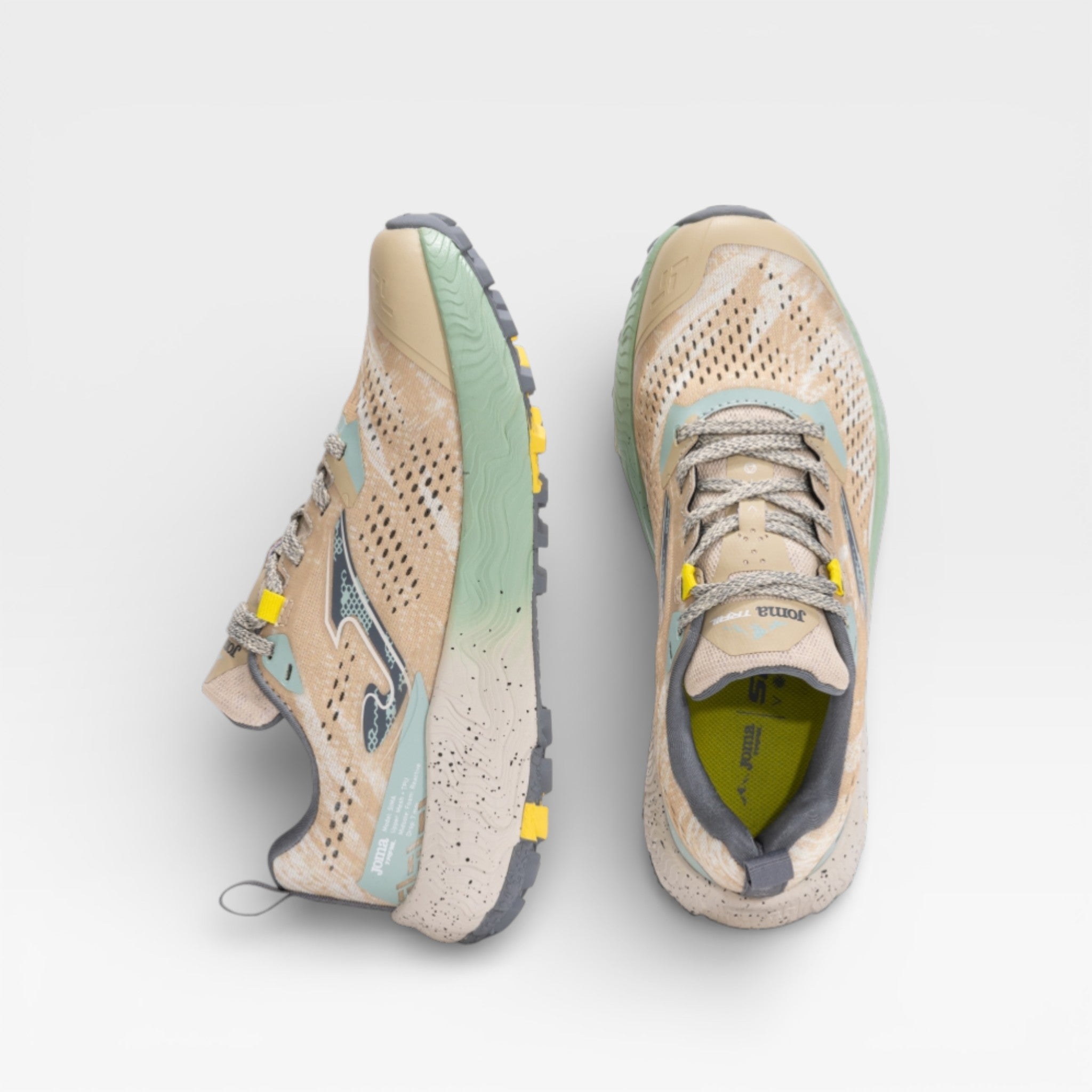 Zapatillas Trail Sima 2525 Mujer Beige - Joma