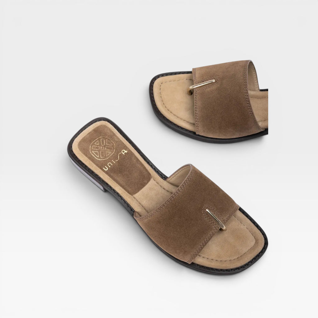 Sandalias plana pala ancha - Unisa